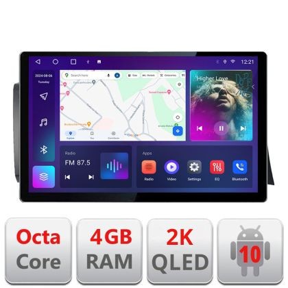 Navigatie dedicata Edonav Subaru BRZ 2012-2021 Toyota GT 86 2012-2021, Ecran 2K QLED 13&quot;,Octacore,4Gb RAM,32Gb Hdd,4G,360,DSP,Carplay,Bluetooth CarSto