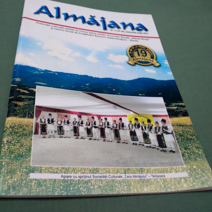 REVISTA ALMAJANA VALEA ALMAJULUI BANAT/LICEUL TEORETIC EFTIMIE MURGU NR.1/2 /2018