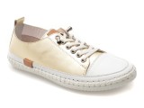 Cumpara ieftin Pantofi sport SHOOZY aurii, EV2898, din piele naturala