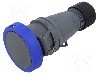 Conector alimentare AC, IEC 60309, IP67, 32A, 250V AC, 3 pini, AMPHENOL - 2CMA101142R1000