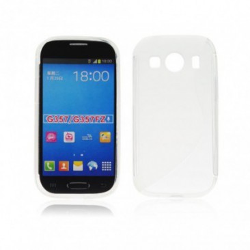 HUSA SILICON S-LINE SAM GALAXY ACE 4 G357 TRANSPARENT