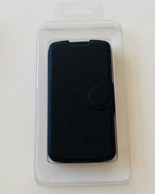 Husa Flip Oxo Platinum LG Leon C50 - Negru foto