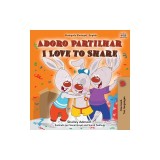 Adoro Partilhar I Love to Share: Portuguese English Bilingual Book -Portugal
