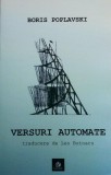 Versuri automate Boris Poplavski carte beletristica roman coperta brosata