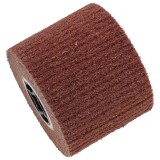 vidaXL Role de șlefuire 3 pcs Maro 12 x 12 x 10 cm fibră sintetică