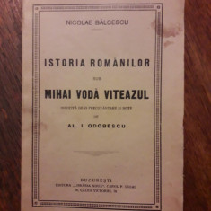 Istoria romanilor sub Mihai Voda Viteazul - N. Balcescu / R2S