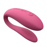 Cumpara ieftin Stimulator WEVIBE - SYNC LITE, control prin aplicatie, pentru stimularea punctului G, clitorisul si penisul in timpul penetrarii, 9 cm, culoarea roz
