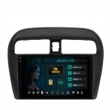 Cumpara ieftin Navigatie 2K HUB64 Mitsubishi Space Star Mirage Attrage, 4GB RAM, Android 13, Octacore, Slot Sim 4G, DSP, GPS, Wi-FI, Carplay, Android Auto, USB, Blue