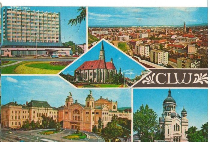 CPI B 11299 CARTE POSTALA - CLUJ. MOZAIC