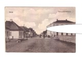 CP Teius - Hotelul Oroszlan, pana in 1918, necirculata, animata, stare buna, Fotografie