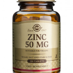 Zinc Gluconate 50mg Solgar 100tb