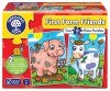 Puzzle Orchard Toys Primii Prieteni de la Ferma, 24 piese, 2+ ani, Puzzle Copii cu animale de la ferma