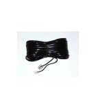 Cablu telefon extensie negru 15m RJ11