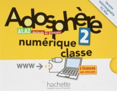Adosphere 2 - Manuel numerique enrichi pour l'enseignant (carte de telechargement) | Celine Himber, Marie-laure Poletti