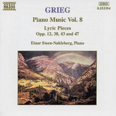 GRIEG : Piano Music Vol. 8 ( Lyric Pieces - CD ) foto