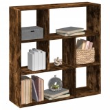 VidaXL Bibliotecă/separator cameră stejar fumuriu 102x29x103,5 cm lemn