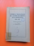 Condica tratatelor și a altor legăminte ale Rom&acirc;niei 1354&ndash;1937 - F. C. Nano