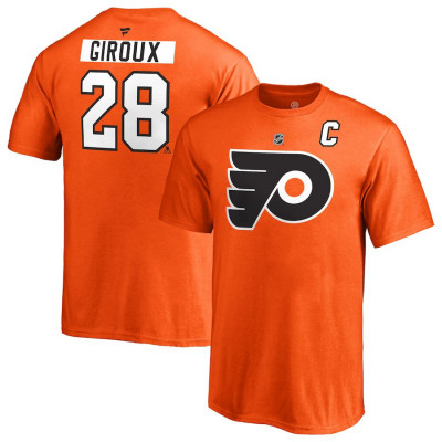 Philadelphia Flyers tricou de copii orange #28 Claude Giroux Stack Logo Name &amp;amp;amp; Number - Dětsk&amp;eacute; XL (14 - 16 let) foto