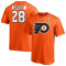 Philadelphia Flyers tricou de copii orange #28 Claude Giroux Stack Logo Name &amp;amp; Number - Dětsk&eacute; XL (14 - 16 let)