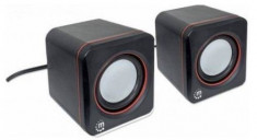 Sistem audio 2.0 Manhattan 6W Black foto