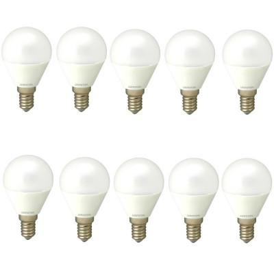 Set 10 Becuri Led E14 4W Lumina calda DLF 3041 foto