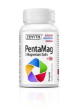 PentaMag, 30 capsule, succinat, bisglicinat, citrat, malat de Magneziu si vit B6, ZENYTH