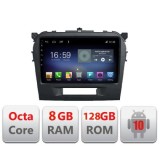 Navigatie Suzuki Grand Vitara 2016- F-2265 Octa Core cu Android Radio Bluetooth Internet GPS WIFI DSP 8+128GB 4G CarStore Technology