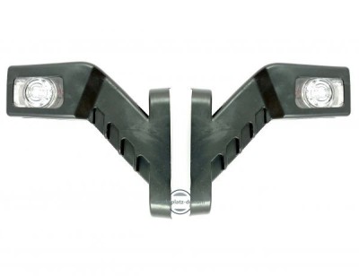 2 x Lumini laterale,lumini de marcaj, camioane remorca LED 12 / 24V foto
