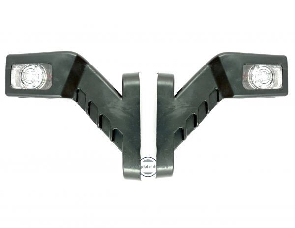 2 x Lumini laterale,lumini de marcaj, camioane remorca LED 12 / 24V