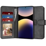 Techsuit - Diary Book - Xiaomi Redmi Note 14 Pro+ 5G - Black