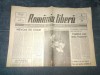 ZIARUL ROMANIA LIBERA 1 MARTIE 1990