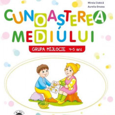 Cunoașterea mediului | Grupa mijlocie - Paperback - Aurelia Grozea, Mirela Ciobică, Ancuța Antemir, Marilena Cazan - Litera