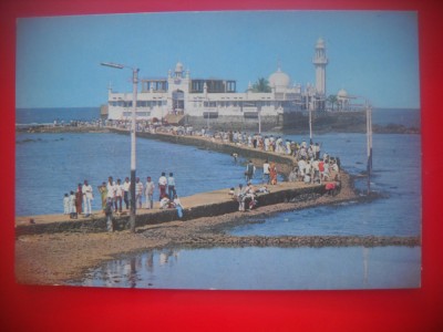 HOPCT 5204 PATHWAY TO HAJI ALI BOMBAY -INDIA -ASIA-NECIRCULATA foto