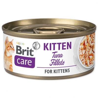 Brit Care Kitten Tuna Fillets 70 g foto