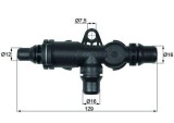 Termostat racire ulei BMW X5 (E53); Land Rover Range Rover III (L322) Motor 3.0 d, 3.0 i, 4.4 4x4, 4.4 i, 4.6 is, 4.8 is, OE 1439115