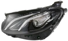 Far Mercedes Clasa E (W213) 03.2016-, partea Stanga, electric, fara inscriptie Mercedes, fara unitate control led, cu motoras, Hella foto