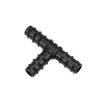 Teu tub picurare 16 mm , conector insert in T, pentru ramificatii irigatii, push-fit cu striatii