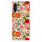 Husa Samsung Galaxy Note 10 model Retro Flowers, Silicon, TPU, Viceversa