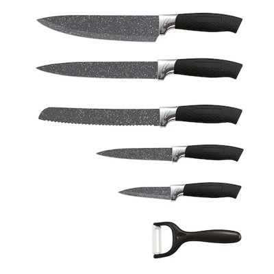Set cutite 6 piese Bohmann, maner soft touch foto