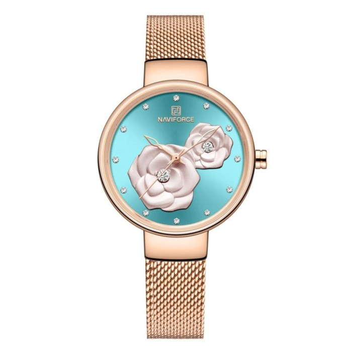 Ceas femei Naviforce Elegant Auriu Quartz