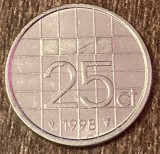 C50 - Moneda foarte veche - Olanda - 25 centi - 1998
