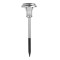 Lampa solara tip torta flippy, anti-insecte, tantari, uv, led, 1.2v, ip65, 1 led, material abs, 48 x 14 cm, gri