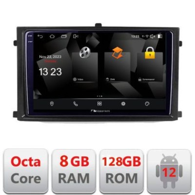 Navigatie Rexton 2019- 5960Pro-REXTON Android Octa Core Qualcomm 2K Qled 8+128 DTS DSP 360 4G Optical CarStore Technology foto
