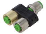 Adaptor M12 PIN 5 Poli 60VDC 50VAC 4A IP67 -30&divide;85&deg;C Murrelektronik