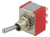 Comutator Basculant ON-OFF-ON, 3P3T, 2A/250VAC, 5A/28VDC