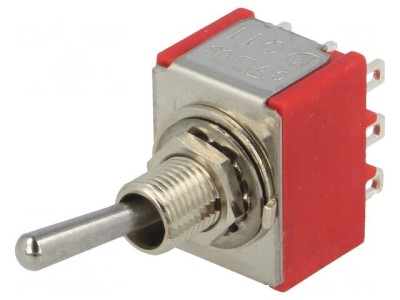 Comutator Basculant ON-OFF-ON 2A/250VAC 5A/28VDC foto