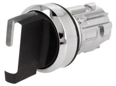 Comutator rotativ 22mm IP67 albă