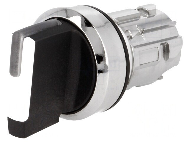 Comutator rotativ 22mm IP67 albă