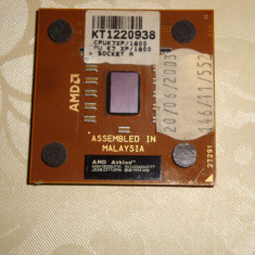 Procesor AMD Athlon XP 1800+ Thoroughbred socket A 462 - de colectie