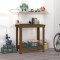 vidaXL Banc de lucru, maro miere, 80x50x80 cm, lemn masiv pin 822499
